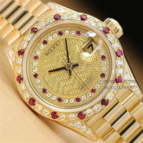 gold rolex with ruby|gold rolex with rubies.